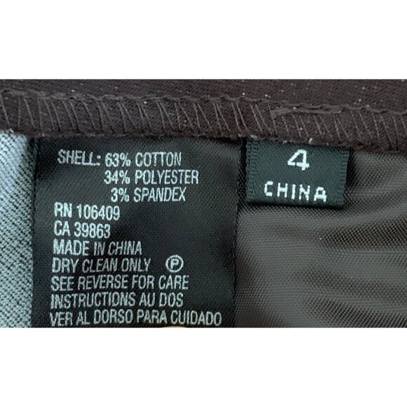 Isabella DeMarco Flare Power Suit NWT 2-Piece Size 2 & 4 Cotton Stretch 7530 - Picture 5 of 14